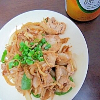 豚肉といろいろ野菜の味噌炒め☆